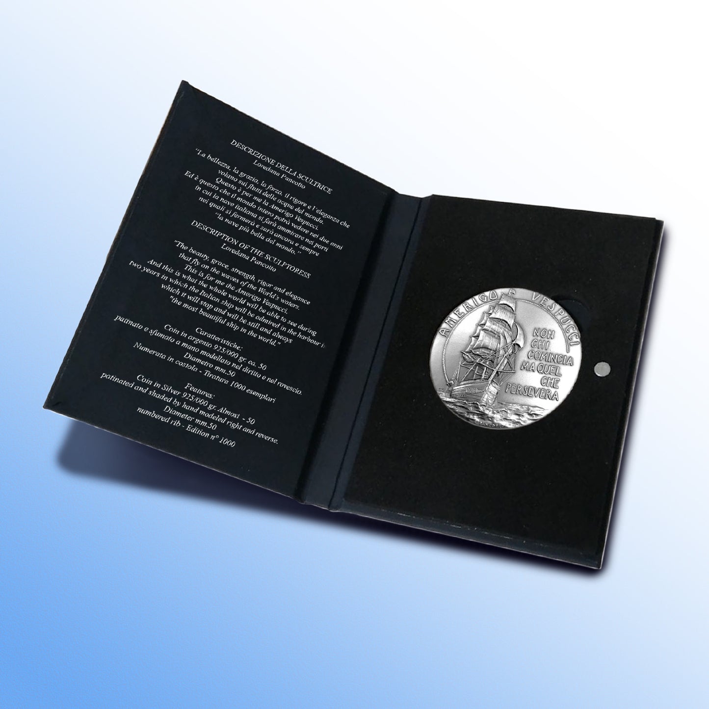 Commemorative Medal in Sterling Silver 925/000