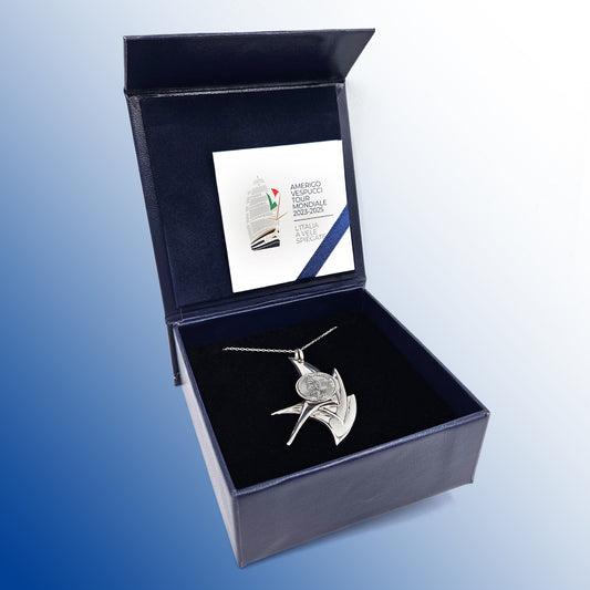 Pendente commemorativo in argento 925/000